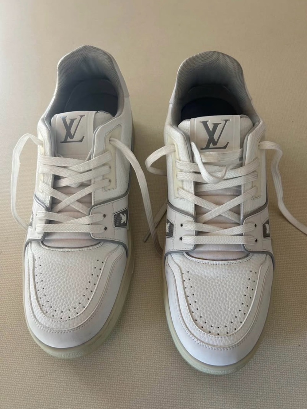 Louis Vuitton White Men's Low-Top Sneakers Men’s Size 11 #54 trainers